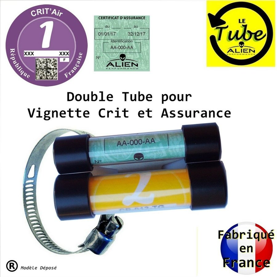 Support Double vignette assurance crit'air