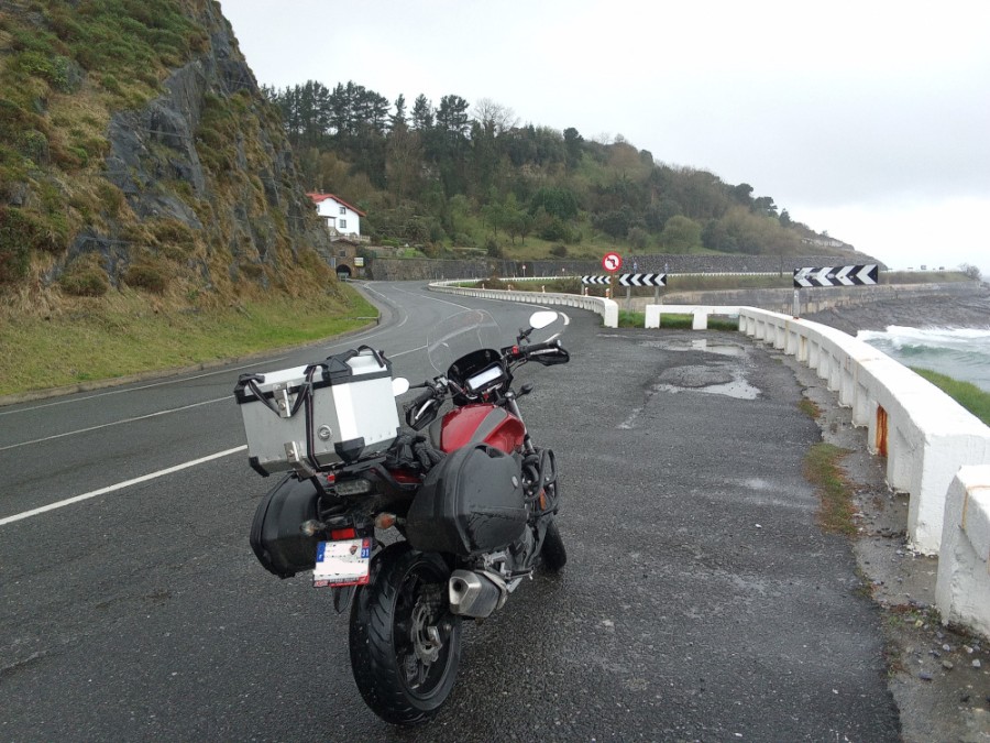Getaria entre San-Sebastian et Bilbao