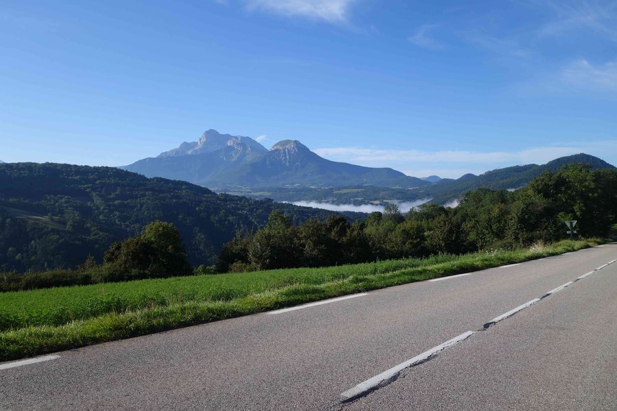 route de retour de Valbonnais vers Mens, snif.....