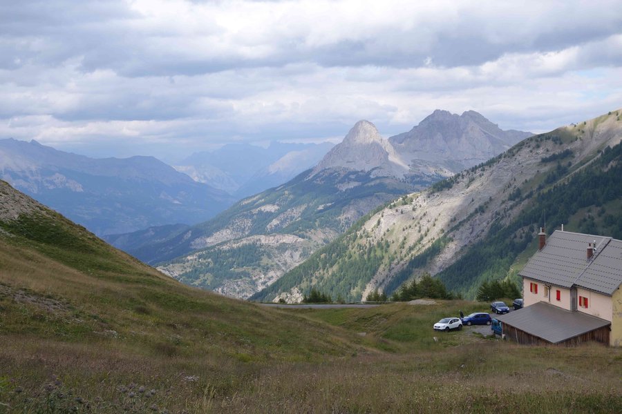 Vue du col d'Allos