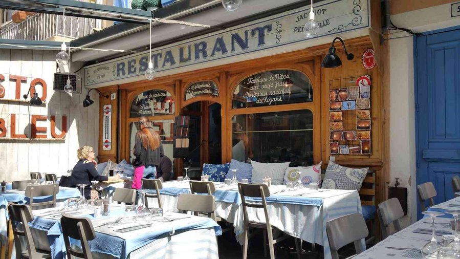 Un excellent déjeuner à Ste Maxime, la &quot;Maison bleue&quot;