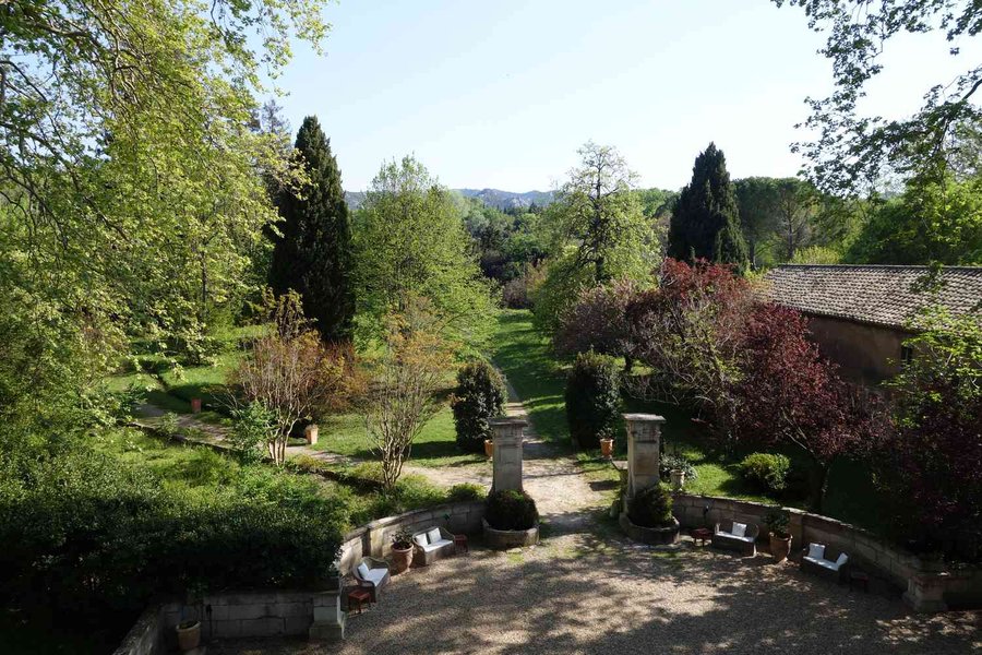 Château de Roussan parc