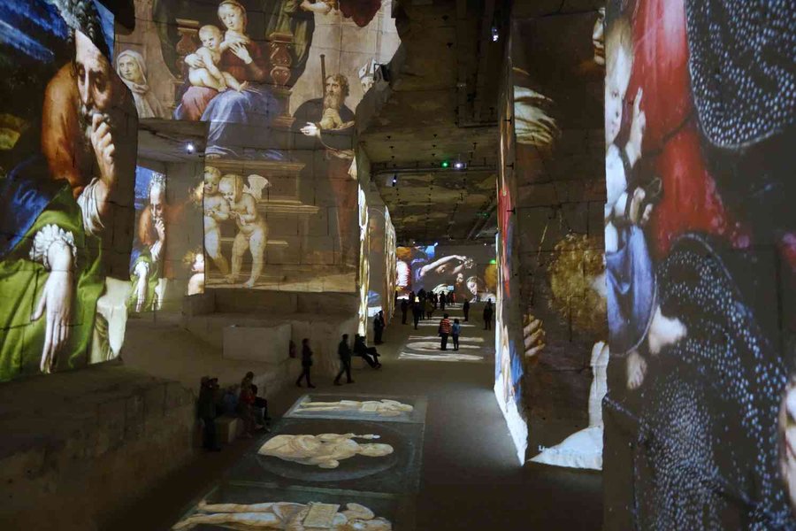 Carrières de Lumières spectacle