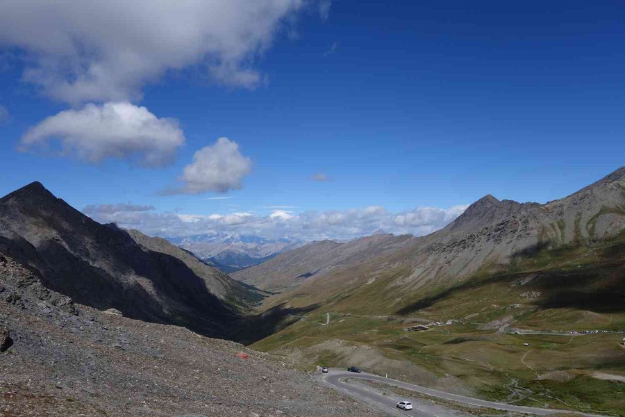 Col Agnel 2774 m côté français