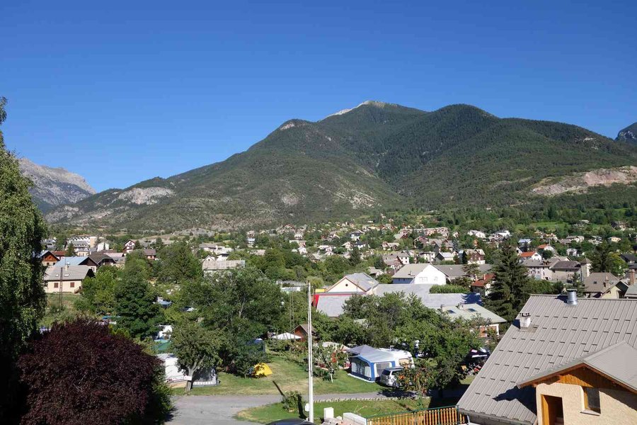 Vue de notre chambre d'hôtel, sympa !!