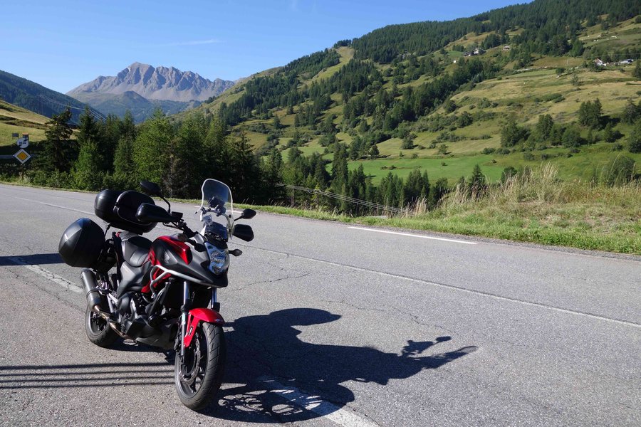 Dans la descente du col de Vars vers Guillestre