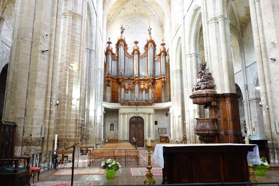 Basilique St Maximin orgues
