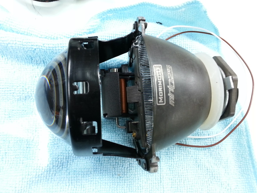 Vue du solénoïde pour le passe en plein phare