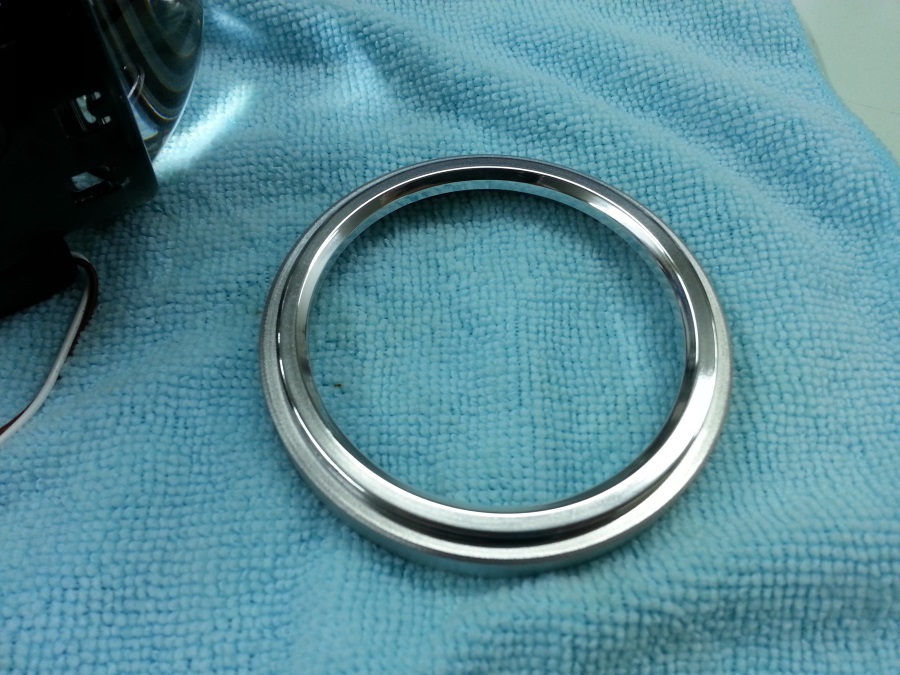 Bague coté face visible