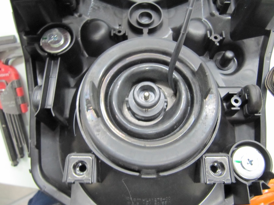 Montage du cache poussière