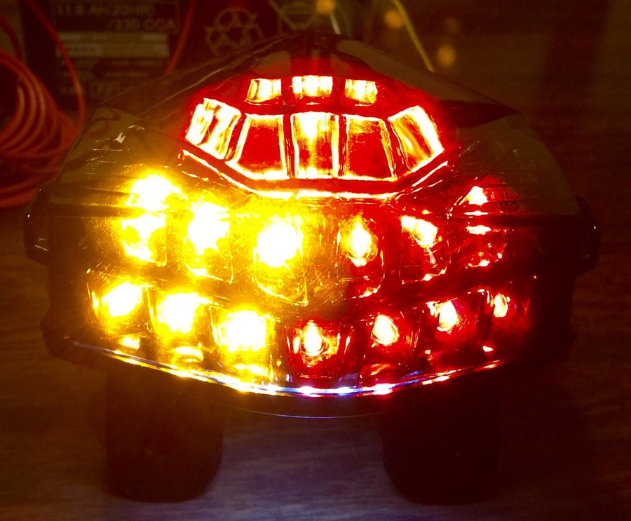 Avec clignotant. Je ne vais pas utiliser