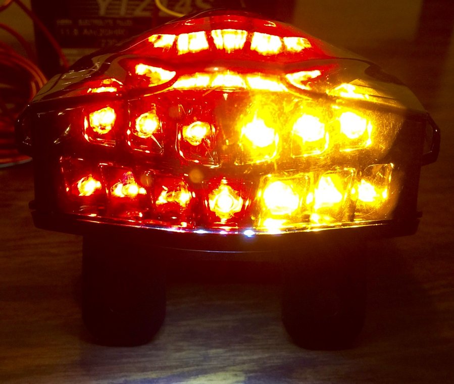 Avec clignotant. Je ne vais pas utiliser