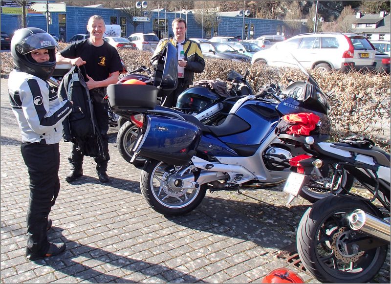 parking de monschau, chantal, christian, jean-marie