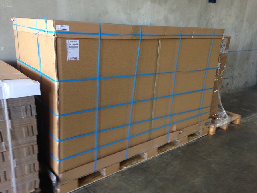 La boite Sofrapack dans le Hangar.