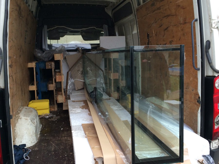 dans le camion