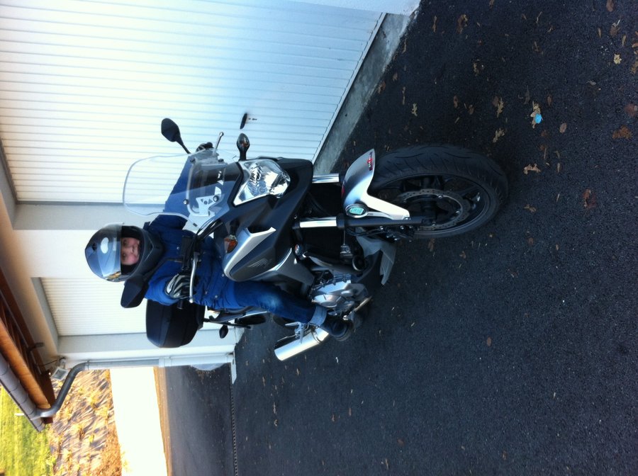 Futur biker comme Papa...